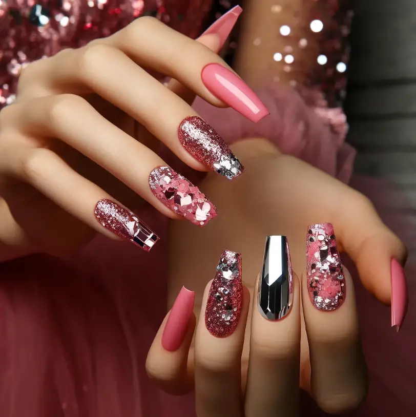 Uñas para Quinceñeras : Todos los colores