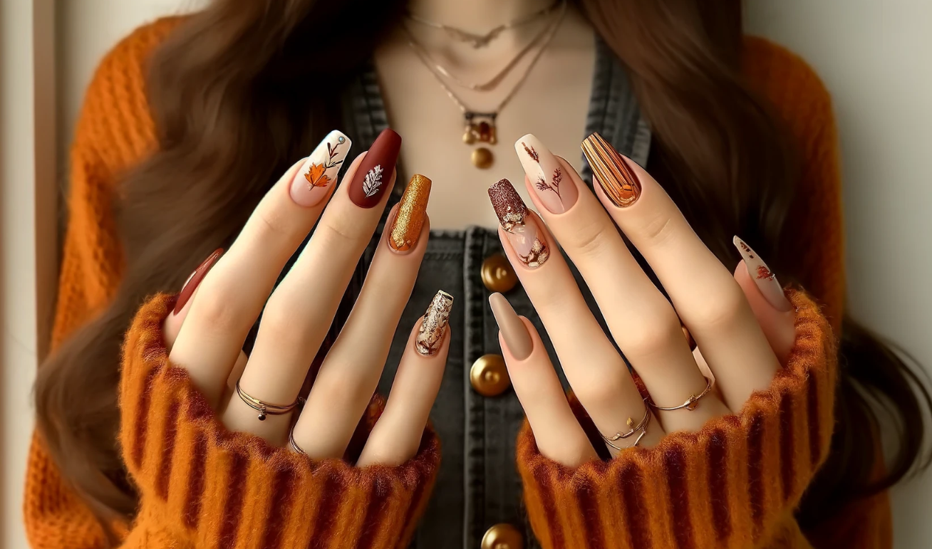 Uñas para temporada de Otoño