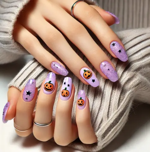 Uñas para Halloween para Niñas